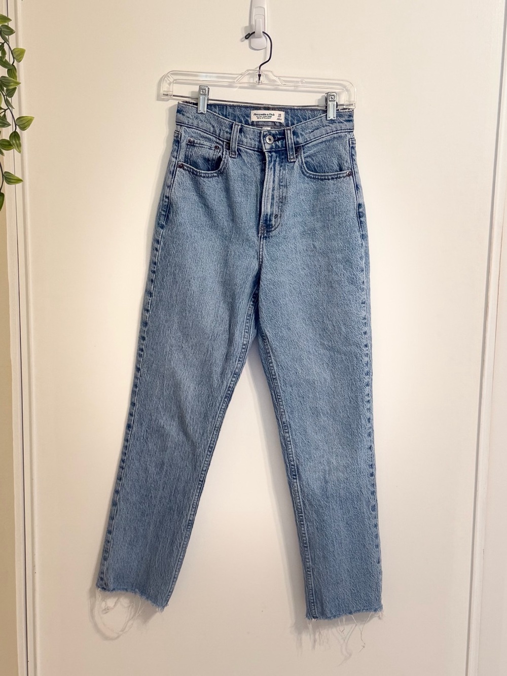 A&F 90s Straight Women's Jeans Curve Love